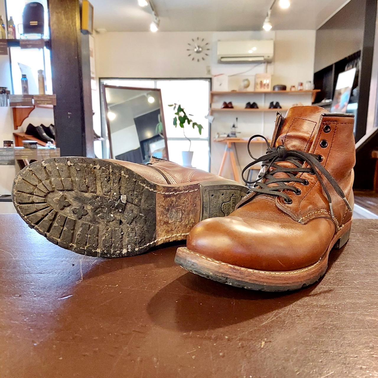 RED WING ベックマン 染め替え - 靴